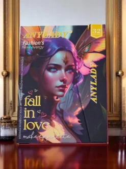 Oczy^Royalfashion ANYLADY Kompaktowa paletka do makijażu - cienie, konturowanie, usta- 32 odcienie