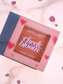 Twarz^Royalfashion ANYLADY Prasowany róż do policzków kolor Sweet Peach