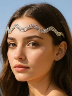 Akcesoria Do Włosów^Royalfashion Aurelia Diadema srebrny