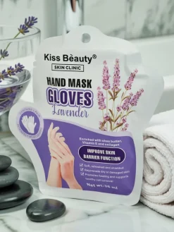 Dłonie^Royalfashion Aurelia Hand Mask Gloves Lavender - Nawilżające rękawiczki do dłoni 30 g