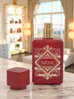 Zapachy Męskie^Royalfashion Aurora Sublime Badee Al Oud 50 ml - Orientalne perfumy w czerwonym flakonie
