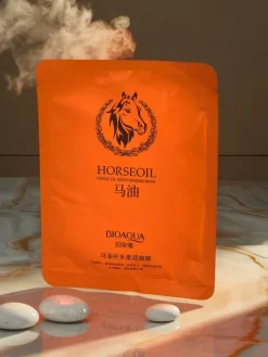 Twarz^Royalfashion BioAqua Equilla Mask olej koński nawilżająca maseczka 25ml do skóry suchej