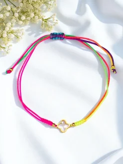 Biżuteria^Royalfashion Bransoletka damska z ozdobą Golden Tide Wielokolorowe