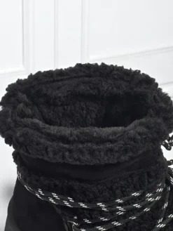 Śniegowce|Botki Na Platformie^Royalfashion Buty a'la śniegowce damskie Danira czarny