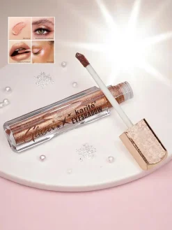 Oczy^Royalfashion Błyszczący cień do powiek w płynie w kolorze Soil