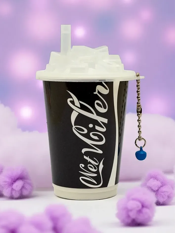 Higiena I Zdrowie|Artykuły Chemiczne^Royalfashion Chusteczki nawilżające w ozdobnym opakowaniu kubeczka z lodem 30szt czarny