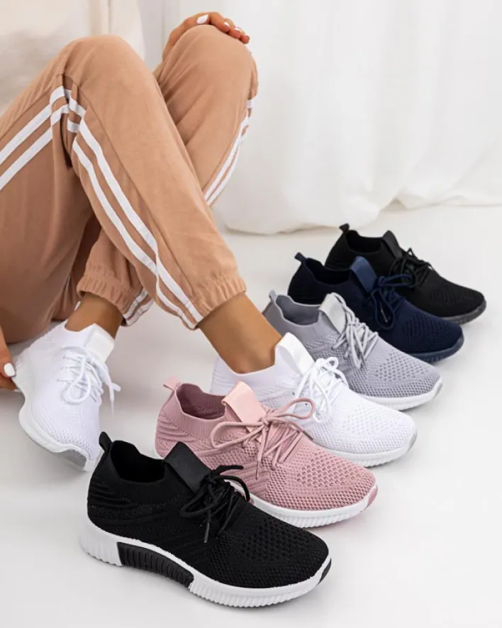 Bieganie, Ćwiczenia I Trening^Royalfashion Ciemnoróżowe damskie buty sportowe Merisal - Obuwie różowy