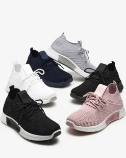 Bieganie, Ćwiczenia I Trening^Royalfashion Czarne damskie buty sportowe Merisal - Obuwie czarny