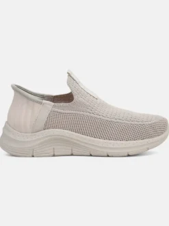 Ugc|Bieganie, Ćwiczenia I Trening^Royalfashion Damskie sneakersy Livia Bianco – siateczkowe buty na lato i wiosnę biały