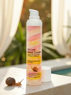 Dłonie^Royalfashion EraRose Aurora Snail Collagen Hand Cream nawilżający krem do rąk 60g