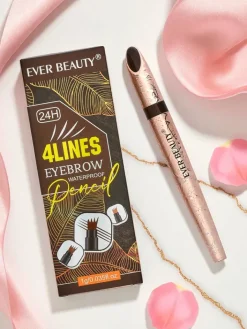 Oczy^Royalfashion Ever Beauty Precyzyjny pisak do brwii Dark Brown 24H brązowy