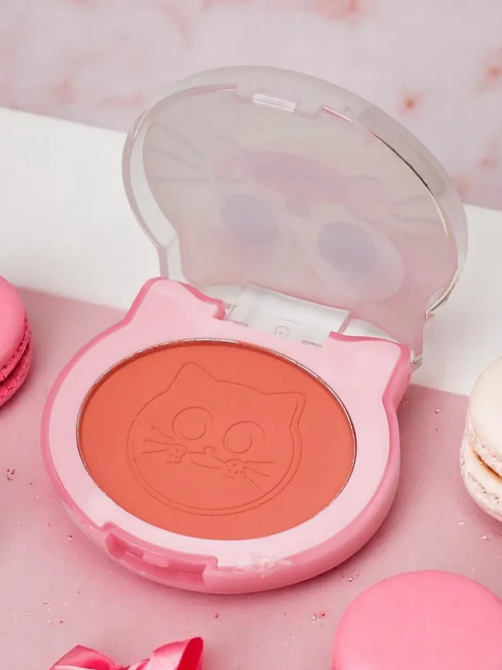 Twarz^Royalfashion Kevin&Coco Cat Toast Blush Prasowany róż do policzków Grejpfrut