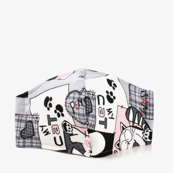 Produkty Ochronne|Maseczki^Royalfashion Kolorowa 3 warstwowa maseczka ochronna na twarz - Maseczki Wielokolorowe