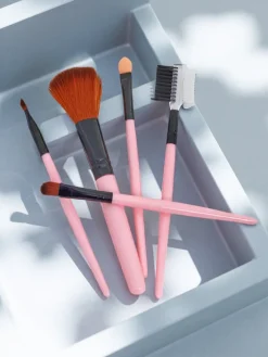 Oczy|Twarz^Royalfashion Kompaktowy zestaw pędzelków do makijażu