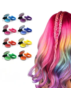 Włosy^Royalfashion Kreda do kolorowania włosów Blue niebieski