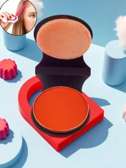 Włosy^Royalfashion Kreda do kolorowania włosów Orange pomarańczowy