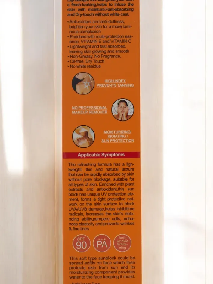 Ciało^Royalfashion Krem przeciwsłoneczny 90 SPF 80ml