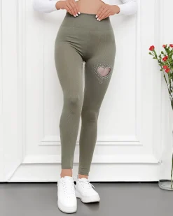 Legginsy / Tregginsy^Royalfashion Legginsy Velo Sportowe Wysokiej Jakości zielony