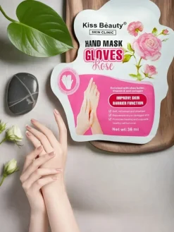 Dłonie^Royalfashion Maska do rąk - rękawiczki o zapachu Róży