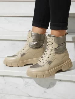 Workery|Botki Bez Ocieplenia^Royalfashion Mirae Stiletto Elegante Czarne jasny brązowy