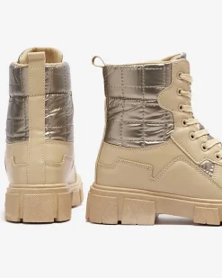 Workery|Botki Bez Ocieplenia^Royalfashion Mirae Stiletto Elegante Czarne jasny brązowy