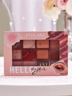 Oczy^Royalfashion Paletka 12 cieni do powiek Ruby Glamour