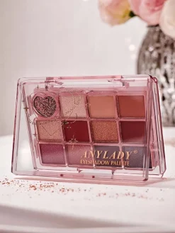 Oczy^Royalfashion Paletka 12 cieni do powiek Ruby Glamour