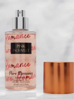 Zapachy^Royalfashion Pink In Sweet Mgiełka do ciała z brokatem 88 ml