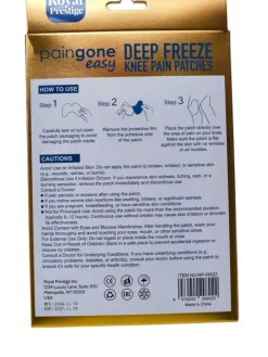 Higiena I Zdrowie^Royalfashion Plastry przeciwbólowe mrożące na kolana (6 szt.)