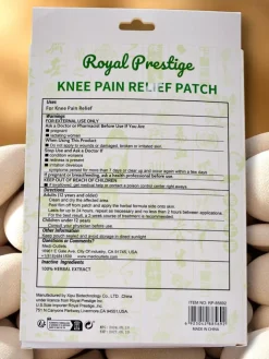 Higiena I Zdrowie^Royalfashion Plastry przeciwbólowe na kolana 12 sztuk