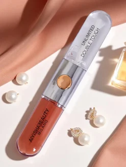 Usta^Royalfashion Pomadka do ust i bezbarwny błyszczyk 2w1 Soft Blush