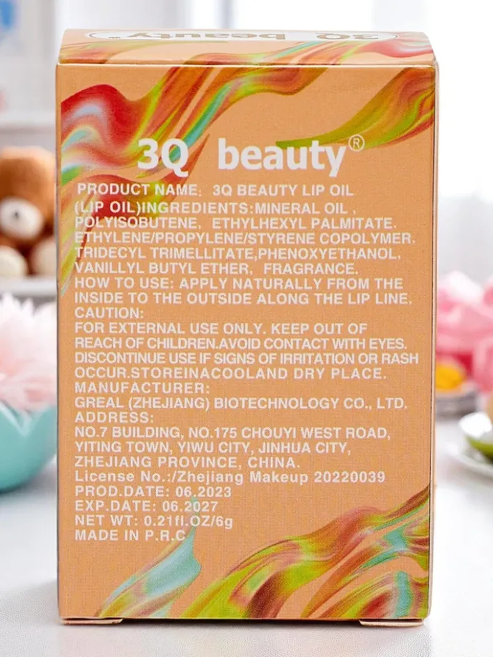 Usta^Royalfashion 3Q Beauty Nawilżający olejek do ust