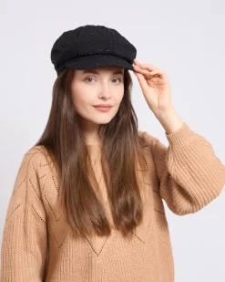 Czapki I Kapelusze^Royalfashion Beret damski z daszkiem