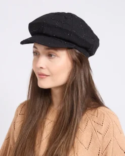 Czapki I Kapelusze^Royalfashion Beret damski z daszkiem