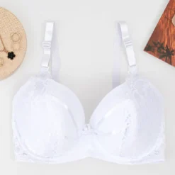 Codzienne^Royalfashion biustonosz usztywniany biały