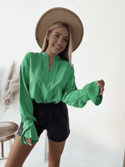 Bluzki / Koszule / Koszulki^Royalfashion Bluzka damska zielony