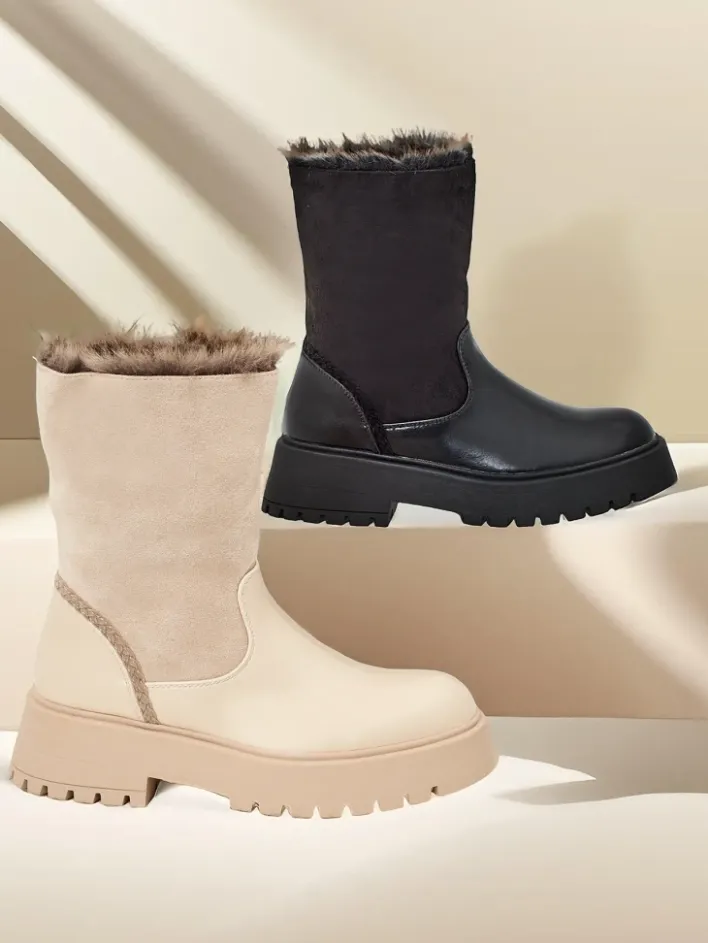 Botki Z Delikatnym Ociepleniem^Royalfashion Botki damskie Zolie czarny