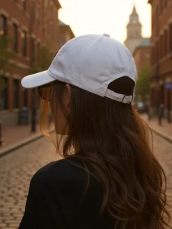 Czapki|Czapki I Kapelusze^Royalfashion Czapka z Daszkiem Unisex Boston Vibe biały