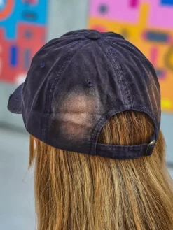 Czapki I Kapelusze^Royalfashion Czapka z Daszkiem Paris 1976 Granatowy