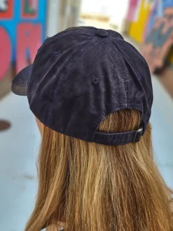 Czapki I Kapelusze^Royalfashion Czapka z Daszkiem New York 1976 z przetarciami Granatowy