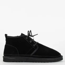 Śniegowce^Royalfashion Czarne męskie buty a'la śniegowce Gavin czarny