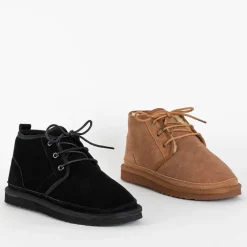 Śniegowce^Royalfashion Czarne męskie buty a'la śniegowce Gavin czarny