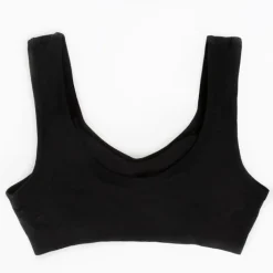 Bielizna|Sportowe^Royalfashion sportowy biustonosz dziecięcy czarny