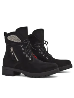 Workery|Botki Z Delikatnym Ociepleniem^Royalfashion Damskie botki workery Volio czarny