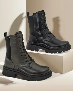 Workery|Botki Sznurowane^Royalfashion Damskie botki workery Rinnoc zielony