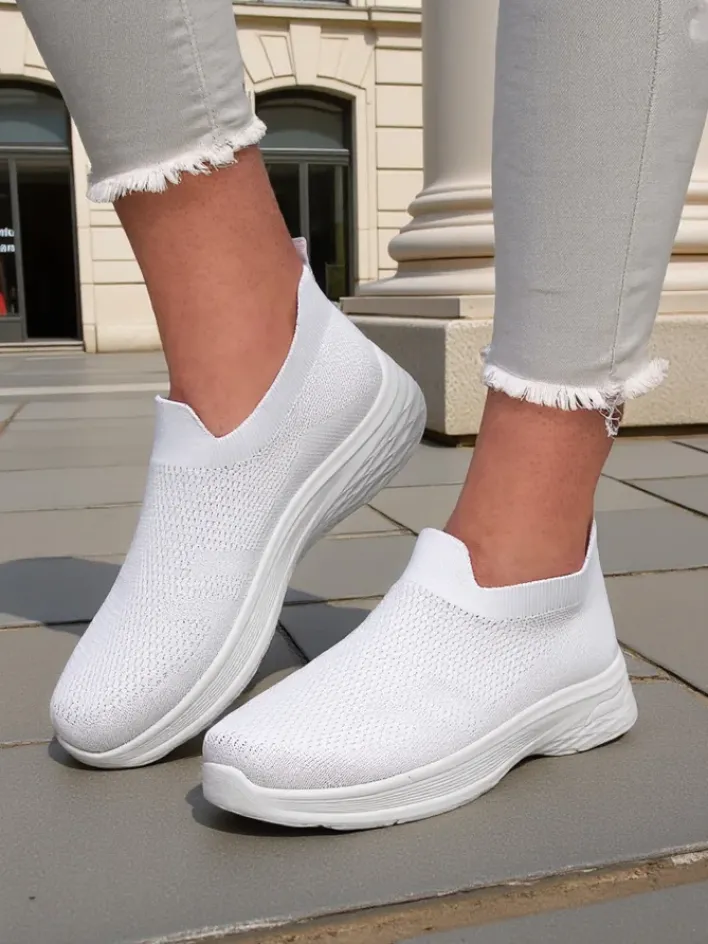 Bieganie, Ćwiczenia I Trening^Royalfashion Damskie buty sportowe wsuwane Milelles