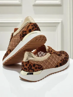 Sportowe|Sneakersy^Royalfashion Damskie buty sportowe Diurra brązowy