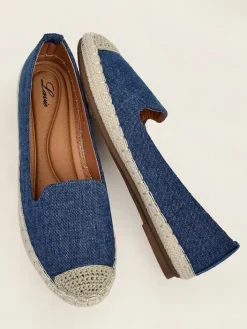 Espadryle Płaskie^Royalfashion Damskie espadryle eko zamszowe Bombei Granatowy