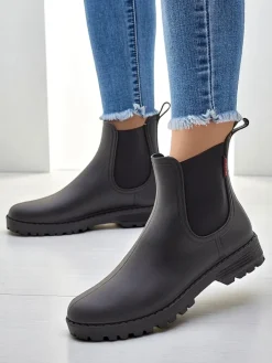 Kalosze Matowe^Royalfashion Damskie kalosze Asiila czarny