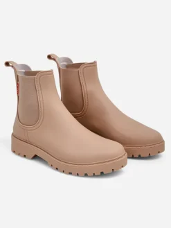 Kalosze Matowe^Royalfashion Damskie kalosze Asiila beżowy